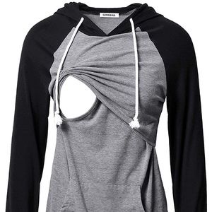 Nursing hoody